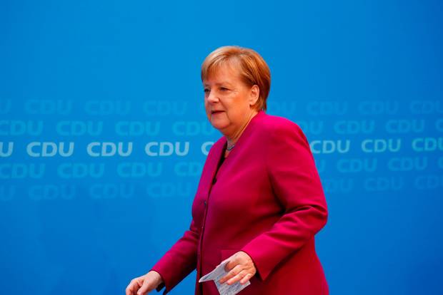 Derrota Angela Merkel