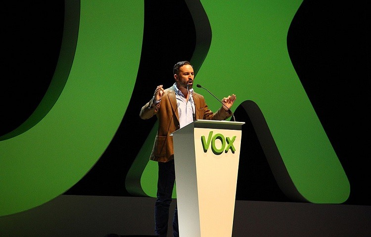 Santiago Abascal, lider de Vox