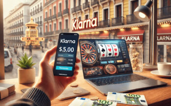 Uso de Klarna para pagos instantáneos en casinos online, destacando la rapidez y seguridad como pilares fundamentales del servicio.